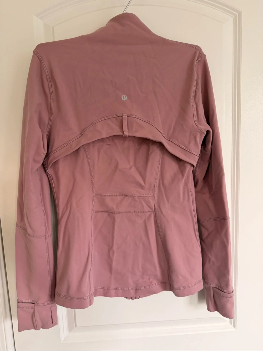 lululemon athletica size 6 Dusty Rose Zip-Up Bomber Jacket